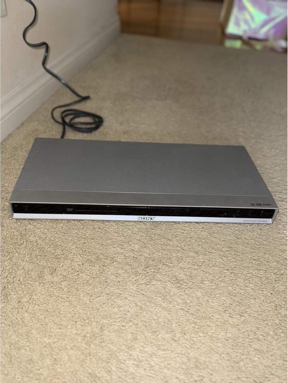 Sony DVP-NS57P CD DVD Player Progressive Scan Tested No Remote